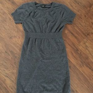 Grey cotton/raylon dress.